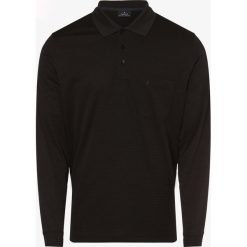 Ragman - Męska koszulka polo, szary. Szare koszulki męskie Ragman, m, w paski, z bawełny, polo, bez rękawów. Za 229,95 zł.