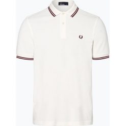 Fred Perry - Męska koszulka polo, biały. Białe koszulki męskie Fred Perry, xl, z haftami, z bawełny, klasyczne, bez rękawów. Za 349,95 zł.