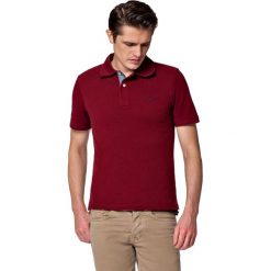 Koszulka Bordowa Polo Jack. Czerwone koszulki polo męskie marki LANCERTO, m, z bawełny, z krótkim rękawem. W wyprzedaży za 69,90 zł.