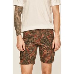 Pepe Jeans - Szorty Ride. Zielone spodenki i szorty męskie Pepe Jeans, bez wzorów, z bawełny, casualowe. W wyprzedaży za 259,90 zł.