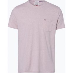 Tommy Jeans - T-shirt męski, różowy. Czerwone t-shirty męskie marki Tommy Jeans, m, z dżerseju. Za 129,95 zł.