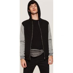 Pikowana bluza z kapturem - Szary. Szare bluzy męskie rozpinane marki House, l, z kapturem. Za 139,99 zł.