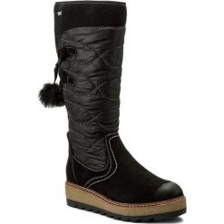 Buty zimowe damskie: Śniegowce TAMARIS – 1-26621-39 Black Comb 098