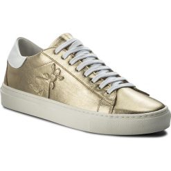 Sneakersy PATRIZIA PEPE - 2V7959/AQ22-Y123 Gold. Żółte półbuty damskie Patrizia Pepe, ze skóry. W wyprzedaży za 449,00 zł.