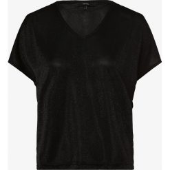 Vero Moda - Koszulka damska – Vmdenise, czarny. Czarne koszulki damskie Vero Moda, m, bez wzorów, z materiału, bez kołnierzyka. Za 89,95 zł.