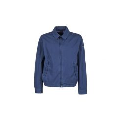 Kurtki krótkie Hackett CLASSIC BLOUSON. Niebieskie kurtki męskie Hackett, s, bez wzorów, krótkie, bez kaptura. Za 895,20 zł.
