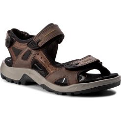 Sandały ECCO - Offroad 06956456401 Brown/Black. Pomarańczowe sandały męskie ecco, ze skóry, bez zapięcia. W wyprzedaży za 369,00 zł.