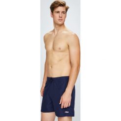 Fila - Kąpielówki. Niebieskie kąpielówki męskie marki Fila, s, z poliesteru. W wyprzedaży za 199,90 zł.