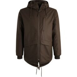 Rains Parka brown. Brązowe parki męskie marki Rains, l, z materiału. Za 899,00 zł.