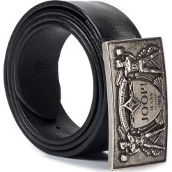 Pasek Męski JOOP! JEANS - 7643 Black 001. Czarne paski męskie JOOP! Jeans, w paski, z jeansu. Za 399,00 zł.