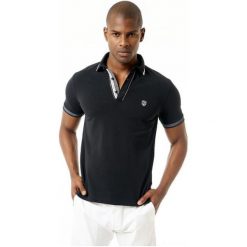 Jimmy Sanders Koszulka Polo Męska Xl Czarna. Czarne koszulki męskie Jimmy Sanders, xl, bez wzorów, polo, bez rękawów. Za 119,00 zł.