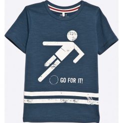 Name it - T-shirt dziecięcy 92-128 cm. Szare t-shirty męskie marki Name it, z nadrukiem, z elastanu. W wyprzedaży za 27,90 zł.