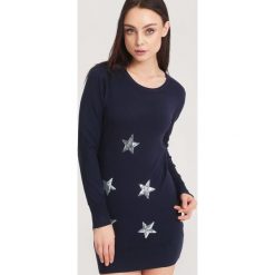Granatowa Tunika See A Love. Zielone tuniki damskie marki other, l, prążkowane. Za 49,99 zł.