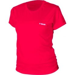 Brugi Koszulka damska 2HJR 265-ROSSO różowa r. L. Czerwone bluzki asymetryczne Brugi, l. Za 19,99 zł.