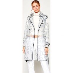 Trencz TOMMY HILFIGER Felicia WW0WW27754. Niebieskie płaszcze damskie TOMMY HILFIGER, bez wzorów. W wyprzedaży za 1039,00 zł.