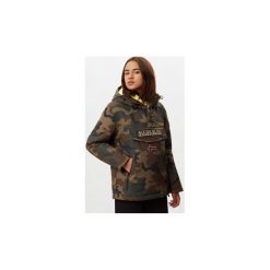 Kurtki krótkie Napapijri RAINFOREST WOM PRINT NP000IT9. Zielone kurtki damskie Napapijri, xl, bez wzorów, krótkie, bez kaptura. Za 791,05 zł.