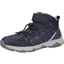Sneakersy w kolorze granatowym. Niebieskie trampki chłopięce Tamaris, Caprice, Marco Tozzi, s.Oliver, bez wzorów, bez zapięcia. W wyprzedaży za 155,95 zł.