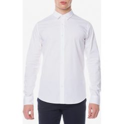 Calvin Klein Koszula Biały. Białe koszule męskie Calvin Klein, l, bez wzorów, z elastanu, bez kołnierzyka, z długim rękawem. Za 352,95 zł.