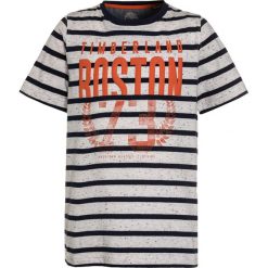 Timberland KURZARM RINGEL Tshirt z nadrukiem blue. Niebieskie t-shirty męskie z nadrukiem Timberland, z bawełny. Za 159,00 zł.