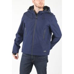 SuperDry Kurtka Niebieski. Niebieskie płaszcze męskie Superdry, na wiosnę, l, bez wzorów, z poliesteru, bez kaptura. Za 654,95 zł.