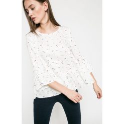 Answear - Bluzka. Białe bluzki damskie ANSWEAR, na co dzień, s, bez wzorów, z wiskozy, casualowe, z okrągłym kołnierzem, bez rękawów. W wyprzedaży za 59,90 zł.