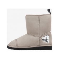 Love Moschino Śniegowce Brązowy Beżowy. Pomarańczowe śniegowce damskie Love Moschino, na zimę, z materiału, bez zapięcia. Za 809,95 zł.