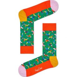 Happy Socks - Skarpety Singing Holiday Gift Box (3-pak). Czerwone skarpetki męskie marki Happy Socks, z bawełny. W wyprzedaży za 89,90 zł.