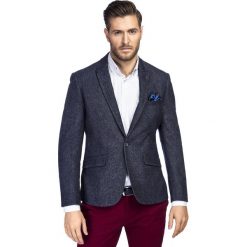 Marynarka GIORGIO MAGS000188. Marynarki męskie Giacomo Conti, s, bez wzorów, z jeansu, eleganckie. Za 749,00 zł.