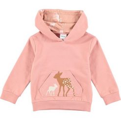 Bluza w kolorze jasnoróżowym. Czerwone bluzy niemowlęce Lamino Fashion, z nadrukiem, z bawełny. W wyprzedaży za 42,95 zł.