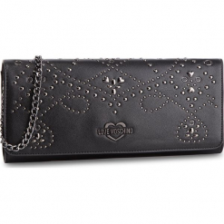 Torebka LOVE MOSCHINO - JC4126PP17LR0000 Nero. Czarne torebki klasyczne damskie marki Love Moschino, ze skóry ekologicznej. Za 779,00 zł.