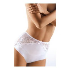 Figi Scarlett BBL 053 Białe. Białe figi damskie Babell, l, bez wzorów. Za 27,90 zł.