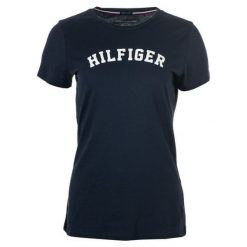 Tommy Hilfiger T-Shirt Damski M Ciemny Niebieski. Niebieskie t-shirty damskie TOMMY HILFIGER, m. Za 139,00 zł.