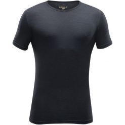 Devold Breeze Męski T-Shirt Czarny L. Czarne koszulki męskie termoaktywne marki Devold, m, z wełny, z krótkim rękawem. Za 289,00 zł.