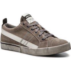 Sneakersy DIESEL - D-Velows Low Lace Y01755 P1834 T8066 Elephant Skin. Szare sneakersy męskie Diesel, bez zapięcia. W wyprzedaży za 399,00 zł.