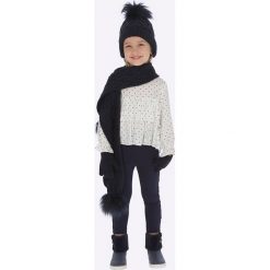 Mayoral - Legginsy dziecięce 92 - 134 cm. Niebieskie spodnie dziewczęce Mayoral, bez wzorów, z elastanu. W wyprzedaży za 49,90 zł.