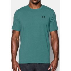 Under Armour Koszulka męska CC Left Chest Lockup Niebieska r. S (1257616-919). Niebieskie koszulki sportowe męskie Under Armour, m. Za 69,20 zł.
