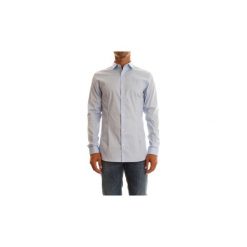 Koszule z długim rękawem Premium By Jack jones 12097662 PARMA. Niebieskie koszule męskie Premium By Jack jones, s, bez wzorów, bez kołnierzyka, z długim rękawem. Za 131,52 zł.