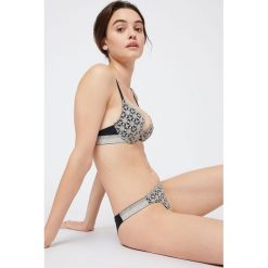 Etam - Brazyliany Shiny. Żółte majtki damskie Etam, z elastanu. Za 79,90 zł.