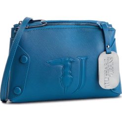 Torebka TRUSSARDI JEANS - Melissa 75B00456 U290. Niebieskie listonoszki damskie Trussardi Jeans, bez wzorów, z jeansu, bez dodatków. W wyprzedaży za 349,00 zł.