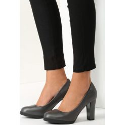 Buty ślubne damskie: Szare Czółenka Unbelievable Dream