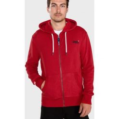 SuperDry Bluza Czerwony. Czerwone bluzy męskie Superdry, xxl, bez wzorów, z bawełny, bez kołnierzyka, bez rękawów, bez kaptura. Za 355,95 zł.