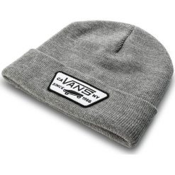 Czapka VANS - Milford Beanie VN000UOUHTG Heather Grey. Szare czapki damskie marki Vans, z materiału. Za 79,00 zł.