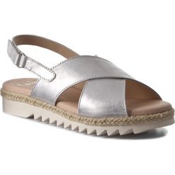 Espadryle CAPRICE - 9-28614-38 Silver Metal. 920. Szare espadryle damskie Caprice, bez wzorów, ze skóry, bez obcasa. W wyprzedaży za 129,00 zł.