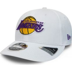 New Era Los Angeles Lakers Czapka z daszkiem Biały. Białe czapki męskie New Era, bez wzorów, z bawełny. Za 163,95 zł.