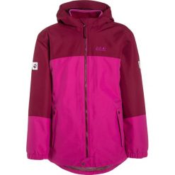 Jack Wolfskin ICELAND 3IN1 Kurtka hardshell fuchsia. Fioletowe kurtki chłopięce marki Jack Wolfskin, z hardshellu. W wyprzedaży za 263,45 zł.