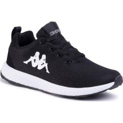 Sneakersy KAPPA - Banjo 1.2 242703 Black/White 1110 1. Czarne półbuty damskie Kappa, ze skóry ekologicznej. W wyprzedaży za 109,00 zł.