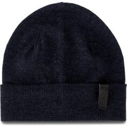Czapka CALVIN KLEIN - Essential Beanie K50K503581 426. Niebieskie czapki damskie marki Calvin Klein, z wełny. W wyprzedaży za 199,00 zł.