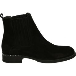 Botki - 107450 BLAC S. Czarne botki damskie marki Venezia, ze skóry. Za 329,00 zł.