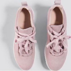 Samsoe & Samsoe Buty sportowe Val - Pink. Różowe buty sportowe damskie Samsøe & Samsøe, ze skóry. Za 607,95 zł.