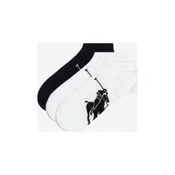 Polo Ralph Lauren 3-pack Skarpetki Czarny Biały. Czarne skarpetki męskie Polo Ralph Lauren, bez wzorów, z elastanu. Za 88,95 zł.